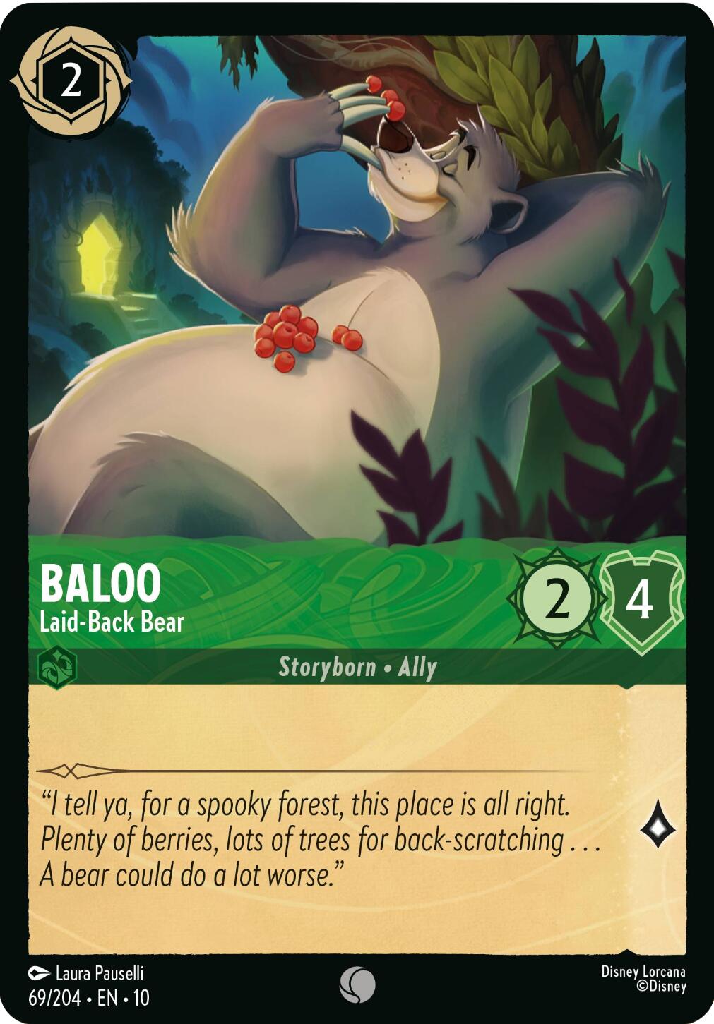 Baloo - Laid-Back Bear (69/204) [Whispers in the Well] | Galaxy Games LLC