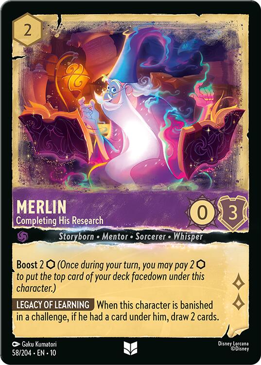 Merlin - Completing His Research (58/204) [Whispers in the Well] | Galaxy Games LLC