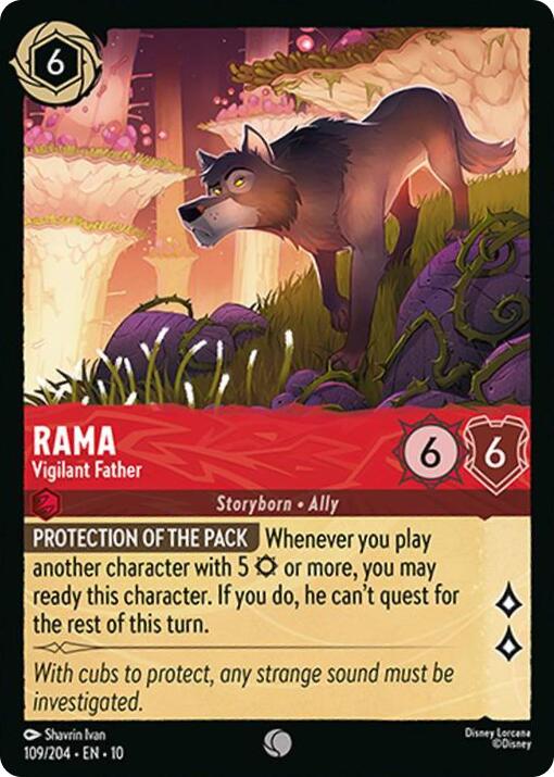 Rama - Vigilant Father (109/204) [Whispers in the Well] | Galaxy Games LLC