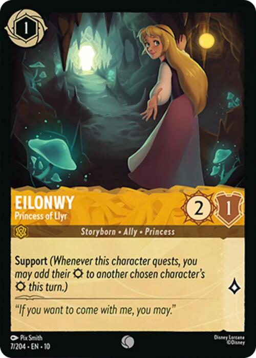 Eilonwy - Princess of Llyr (7/204) [Whispers in the Well] | Galaxy Games LLC