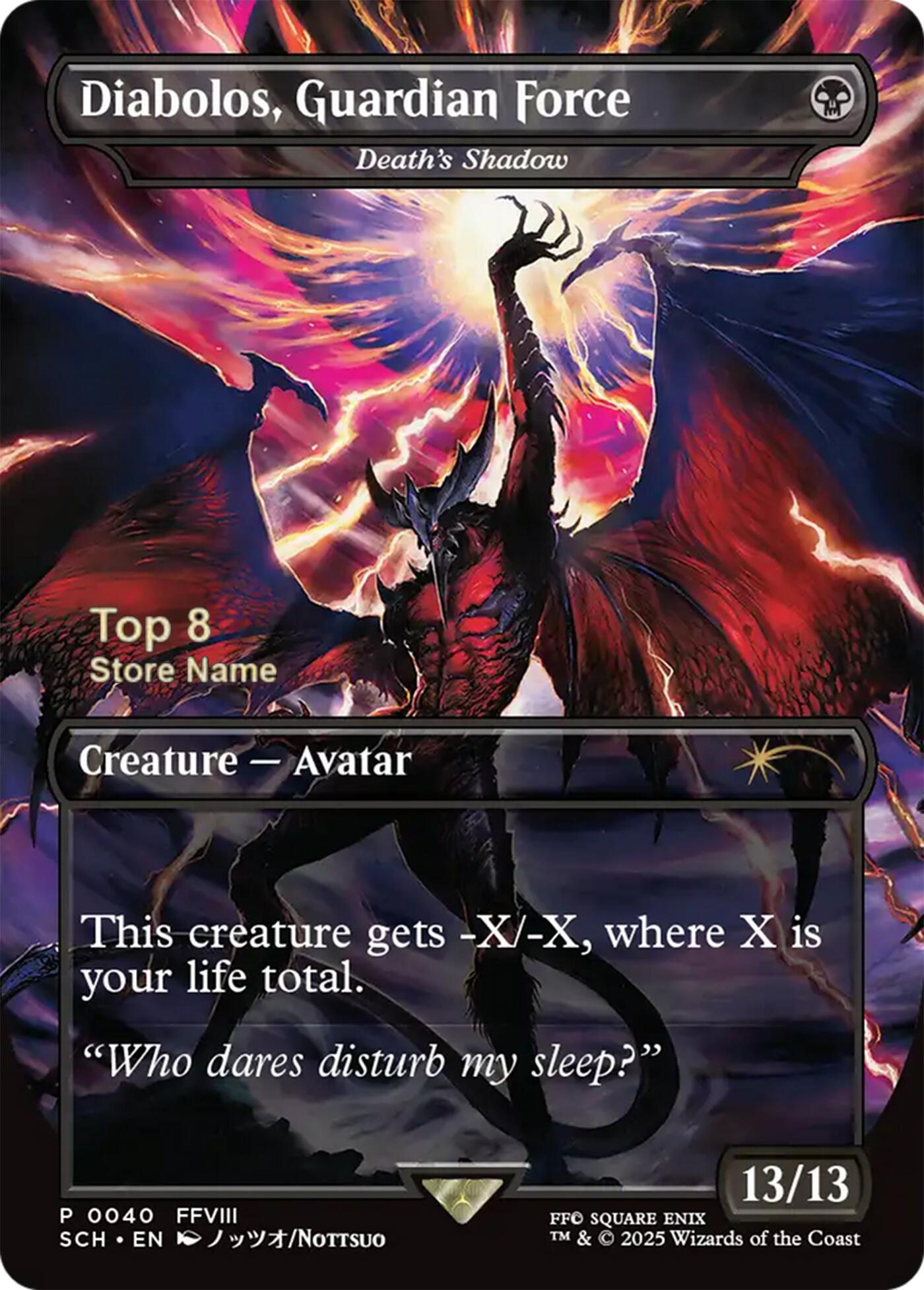 Diabolos, Guardian Force - Death's Shadow (Top 8) [Store Championships 2025] | Galaxy Games LLC