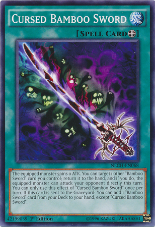 Cursed Bamboo Sword [NECH-EN068] Common | Galaxy Games LLC