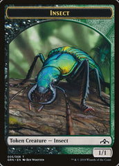 Saproling // Insect Double-Sided Token [Guilds of Ravnica Guild Kit Tokens] | Galaxy Games LLC