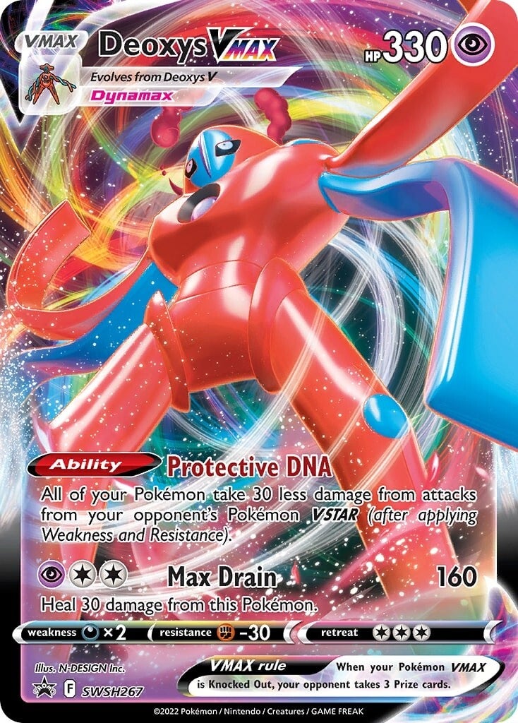 Deoxys VMAX (SWSH267) [Sword & Shield: Black Star Promos] | Galaxy Games LLC