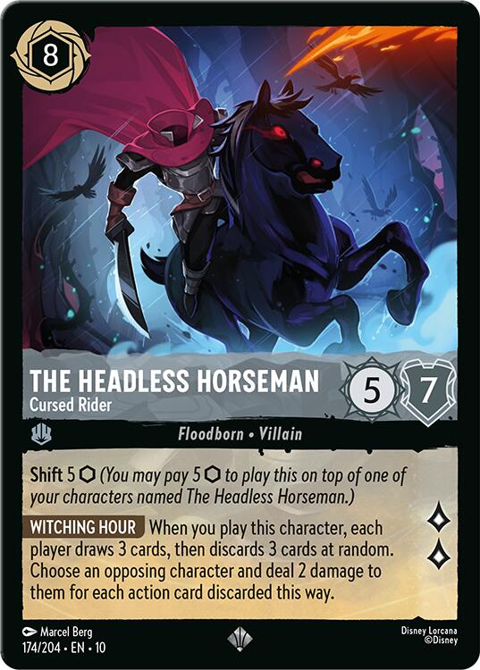 The Headless Horseman - Cursed Rider (174/204) [Whispers in the Well] | Galaxy Games LLC
