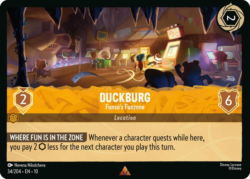 Duckburg - Funso's Funzone (34/204) [Whispers in the Well] | Galaxy Games LLC