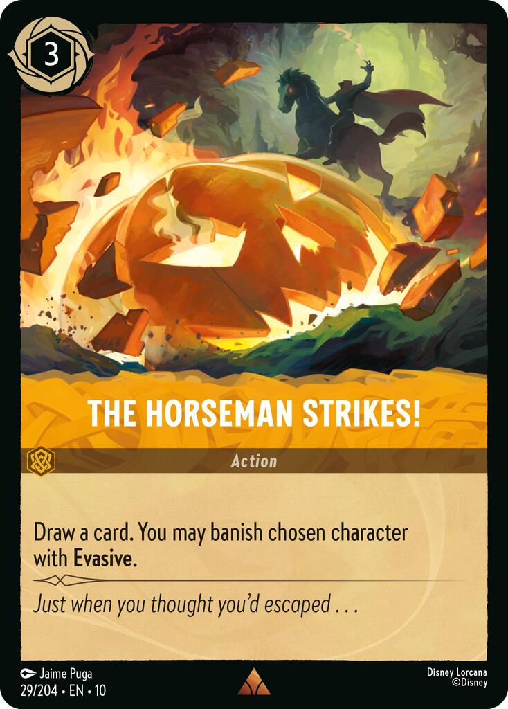 The Horseman Strikes! (29/204) [Whispers in the Well] | Galaxy Games LLC