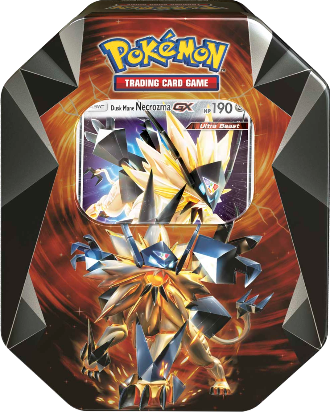 Necrozma Prism Tin (Dusk Mane Necrozma GX) | Galaxy Games LLC