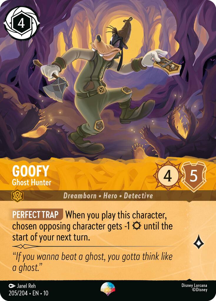 Goofy - Ghost Hunter (Epic) (205/204) [Whispers in the Well] | Galaxy Games LLC