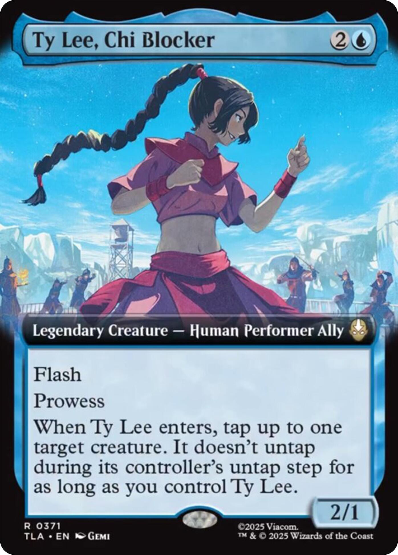 Ty Lee, Chi Blocker (Extended Art) [Avatar: The Last Airbender] | Galaxy Games LLC