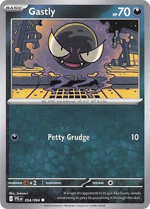 Gastly (054/094) [Mega Evolution: Phantasmal Flames] | Galaxy Games LLC