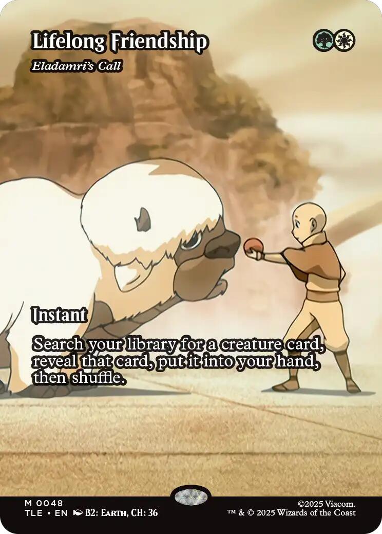 Lifelong Friendship - Eladamri's Call (Borderless) [Avatar: The Last Airbender: Eternal-Legal] | Galaxy Games LLC