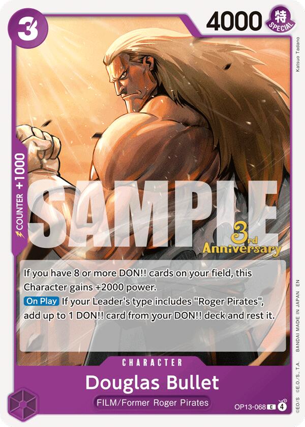 Douglas Bullet [Carrying On His Will: 3rd Anniversary Tournament Cards] | Galaxy Games LLC