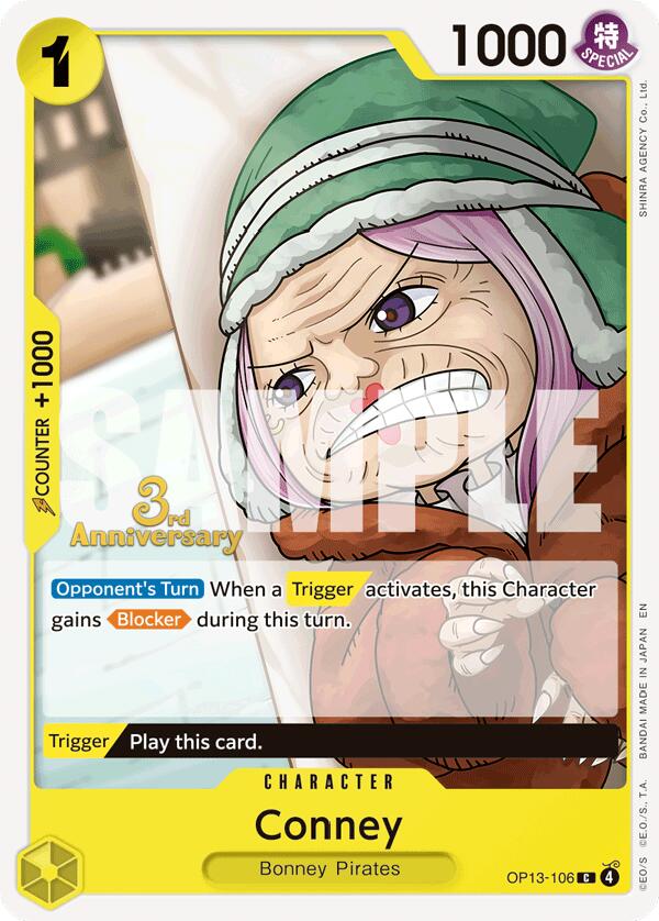 Conney [Carrying On His Will: 3rd Anniversary Tournament Cards] | Galaxy Games LLC