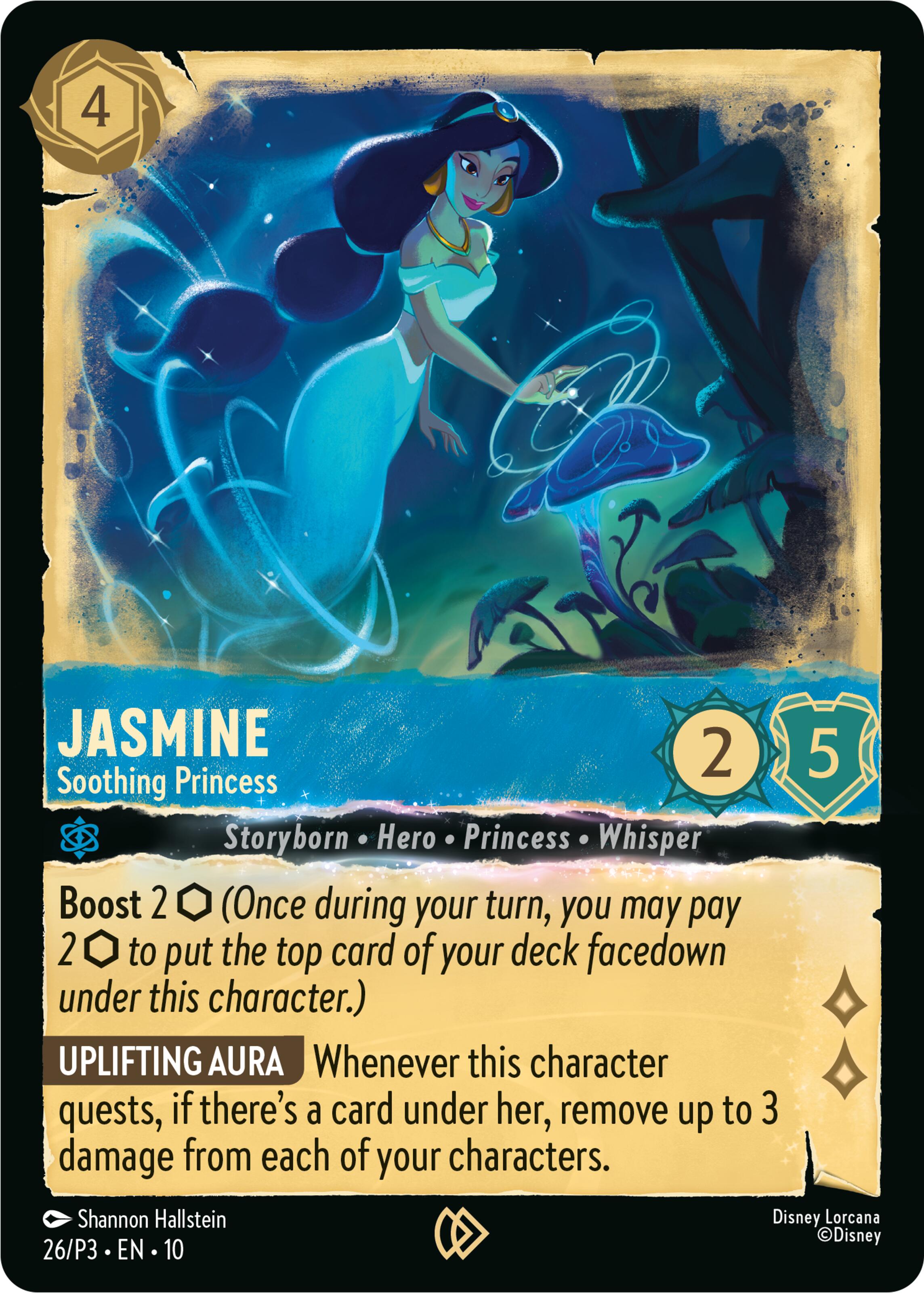 Jasmine - Soothing Princess (26) [Promo Cards] | Galaxy Games LLC