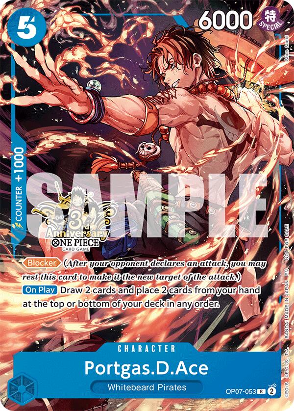 Portgas.D.Ace (OP07-053) (3rd Anniversary Tournament 3 Brothers Pack) [Carrying On His Will: 3rd Anniversary Tournament Cards] | Galaxy Games LLC