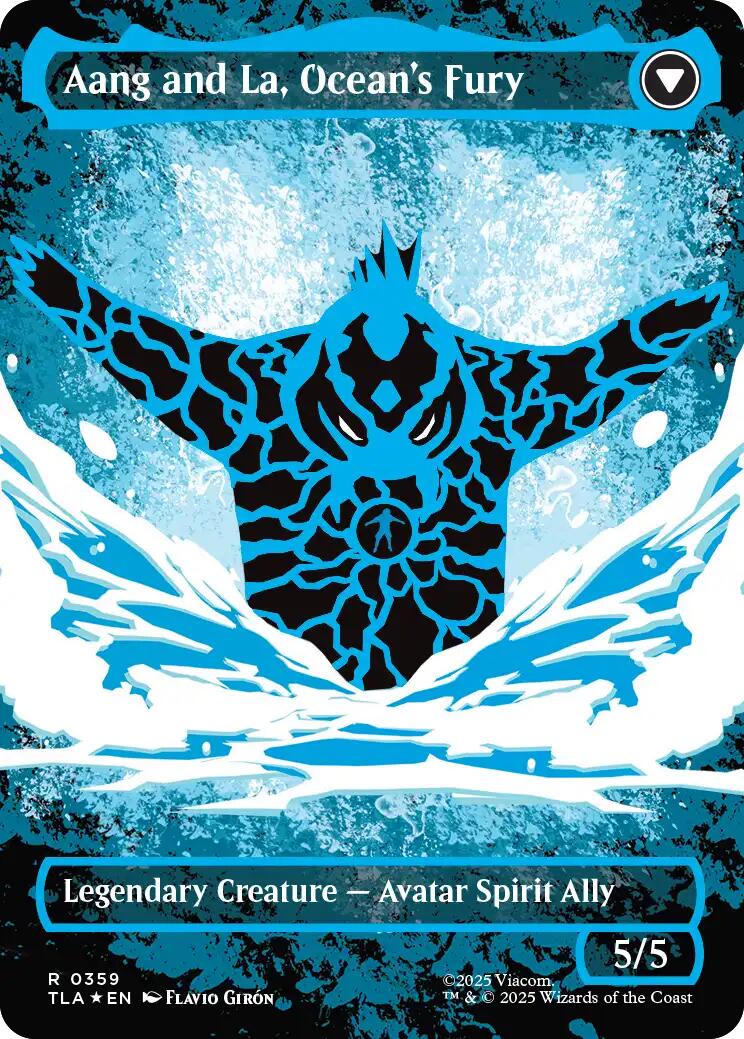 Aang, Swift Savior (359) (Borderless) [Avatar: The Last Airbender] | Galaxy Games LLC