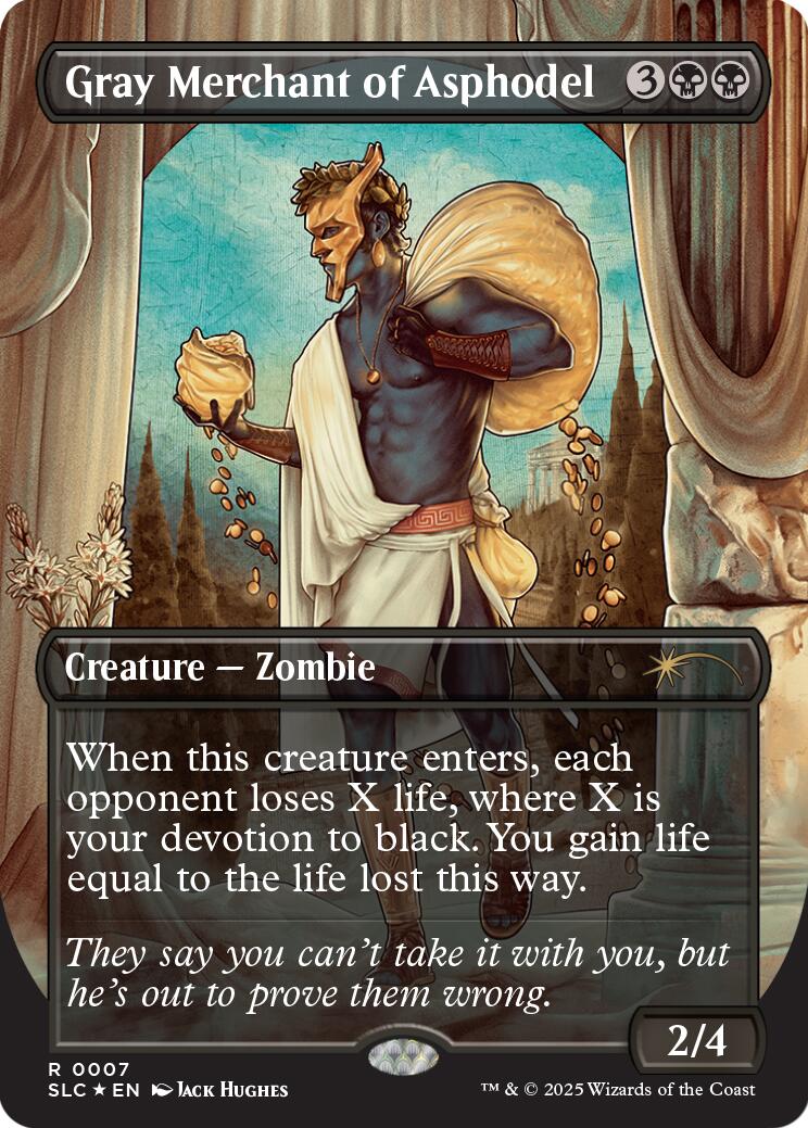 Gray Merchant of Asphodel (Halo Foil) [Secret Lair Countdown Kit] | Galaxy Games LLC