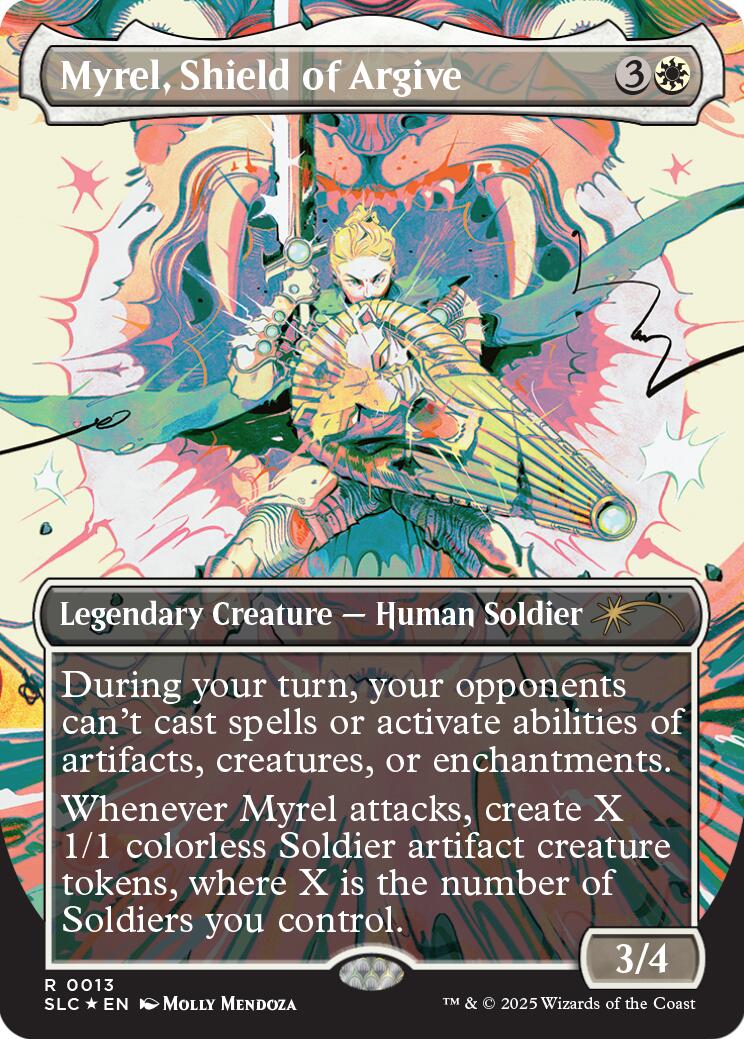 Myrel, Shield of Argive (Halo Foil) [Secret Lair Countdown Kit] | Galaxy Games LLC