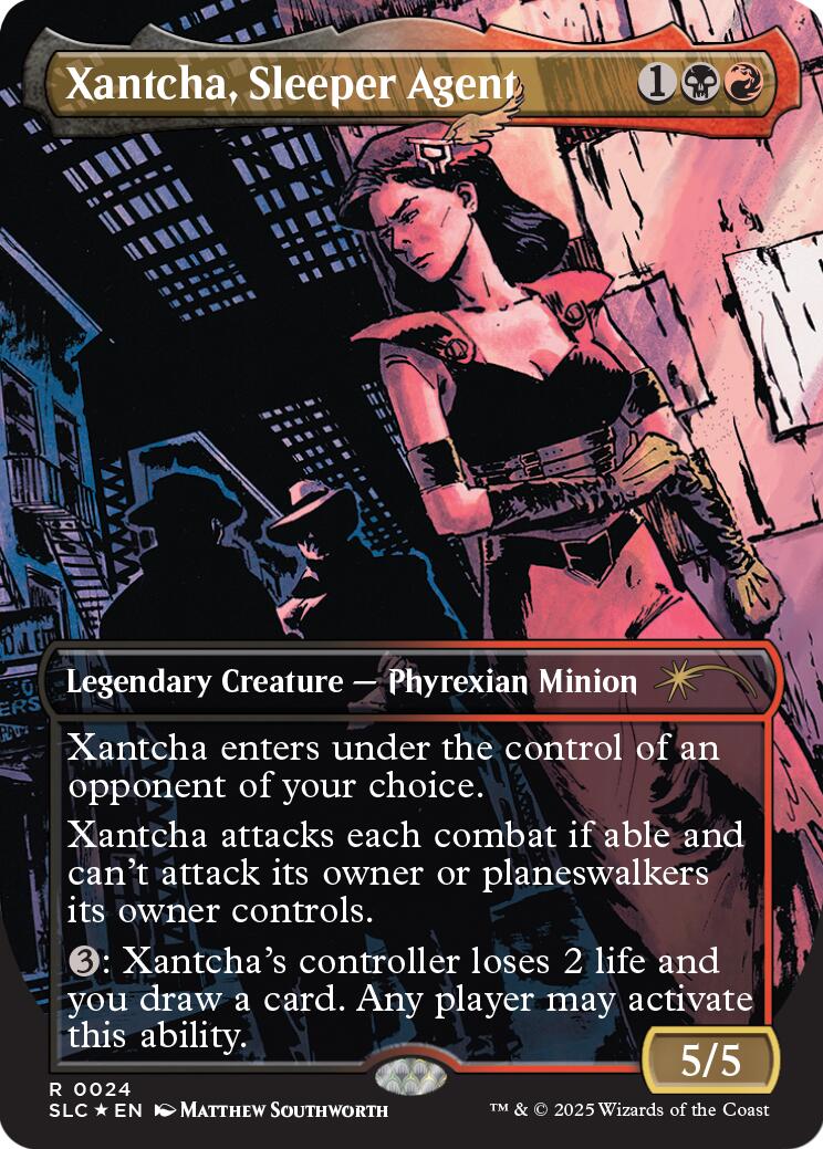 Xantcha, Sleeper Agent (Halo Foil) [Secret Lair Countdown Kit] | Galaxy Games LLC