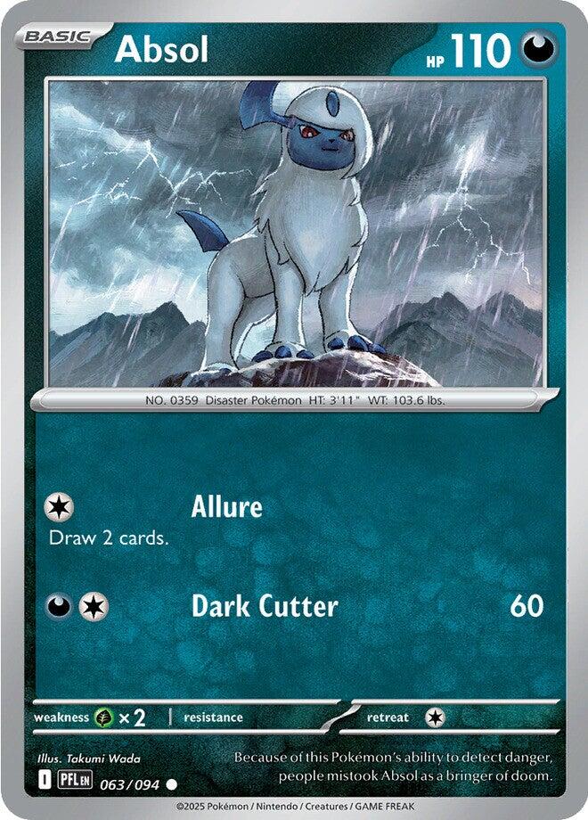 Absol (063/094) [Mega Evolution: Phantasmal Flames] | Galaxy Games LLC