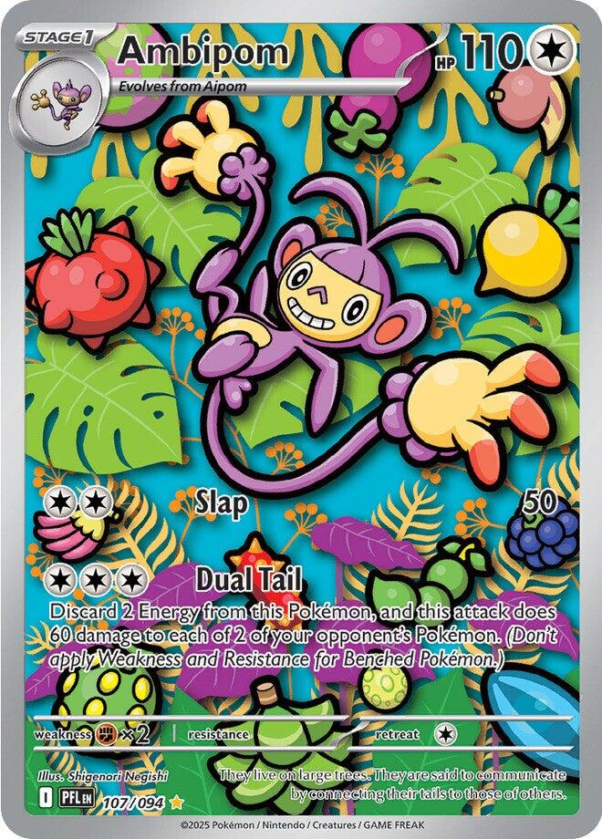 Ambipom (107/094) [Mega Evolution: Phantasmal Flames] | Galaxy Games LLC
