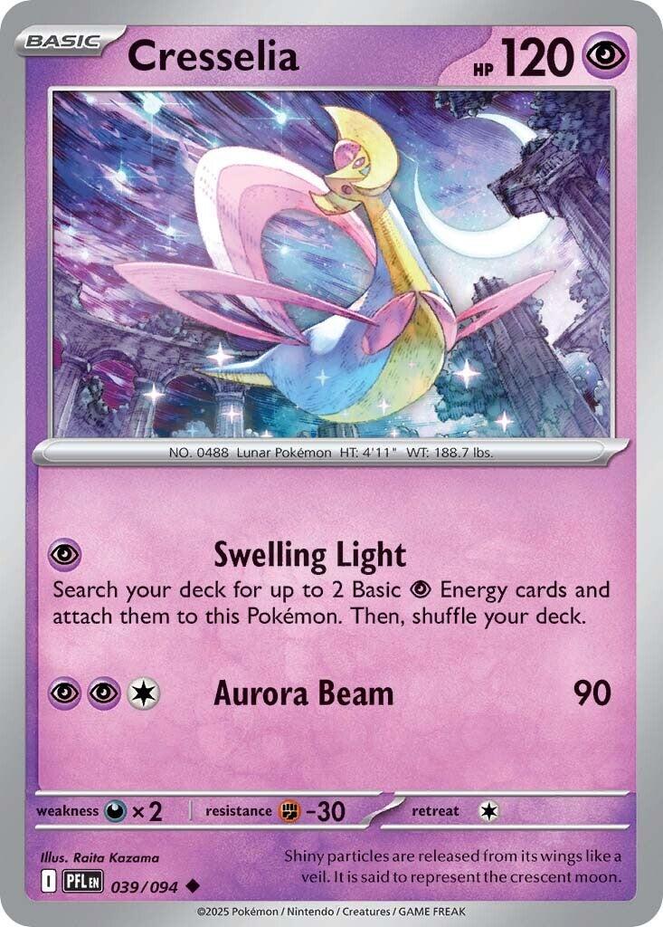 Cresselia (039/094) [Mega Evolution: Phantasmal Flames] | Galaxy Games LLC