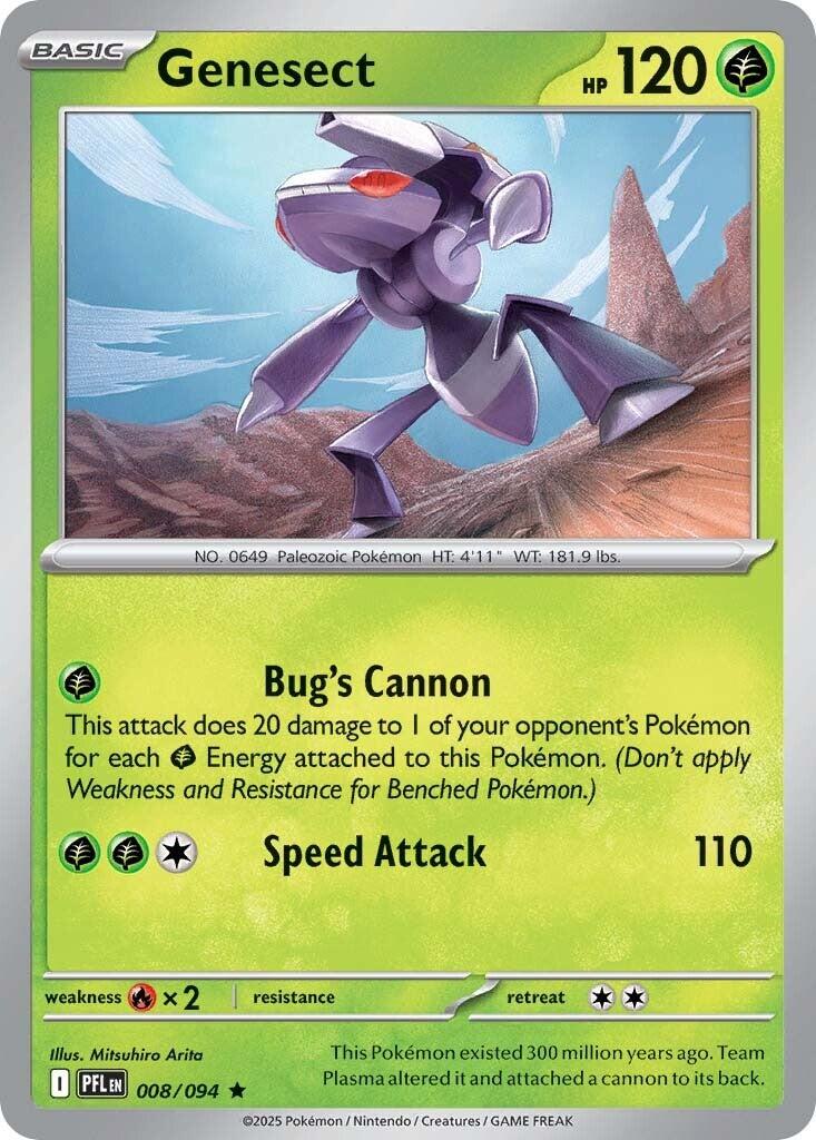 Genesect (008/094) [Mega Evolution: Phantasmal Flames] | Galaxy Games LLC