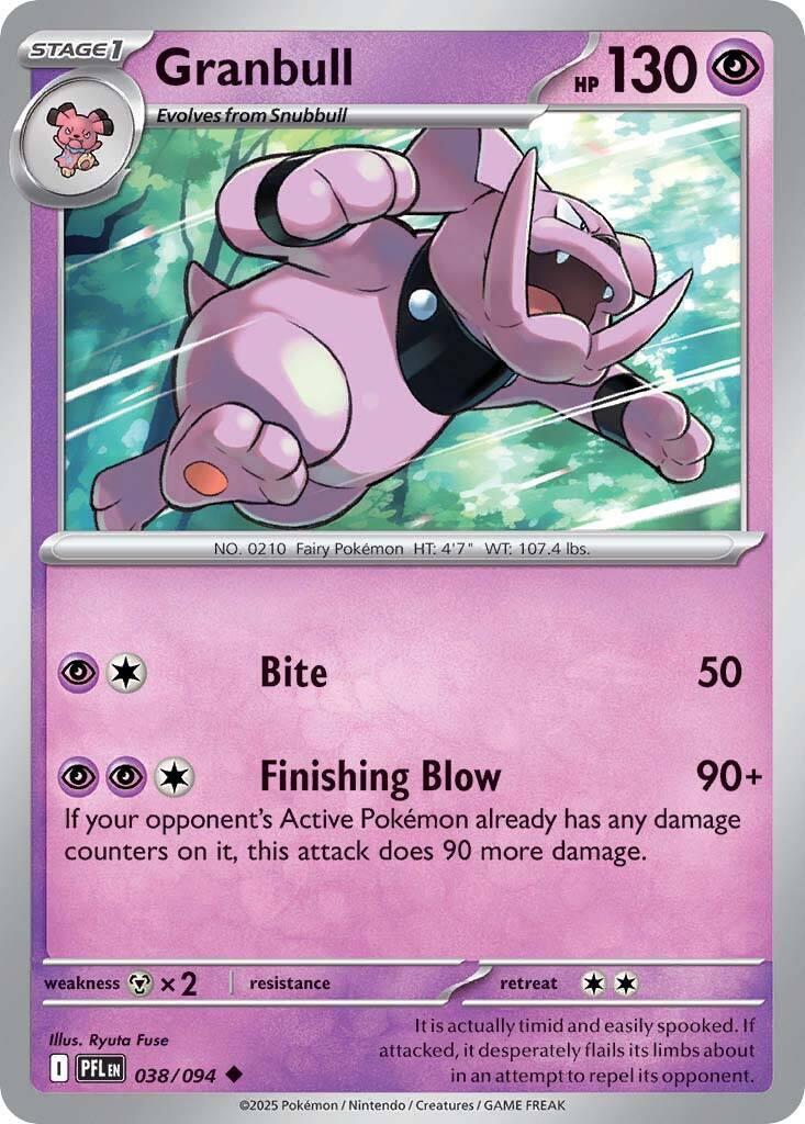 Granbull (038/094) [Mega Evolution: Phantasmal Flames] | Galaxy Games LLC