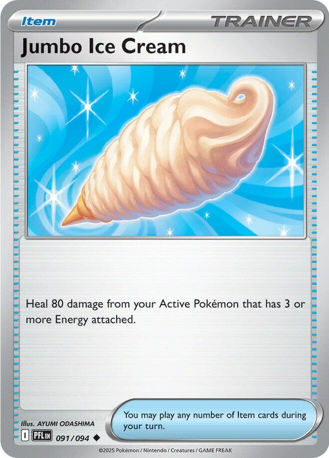 Jumbo Ice Cream (091/094) [Mega Evolution: Phantasmal Flames] | Galaxy Games LLC