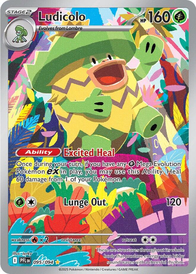 Ludicolo (095/094) [Mega Evolution: Phantasmal Flames] | Galaxy Games LLC