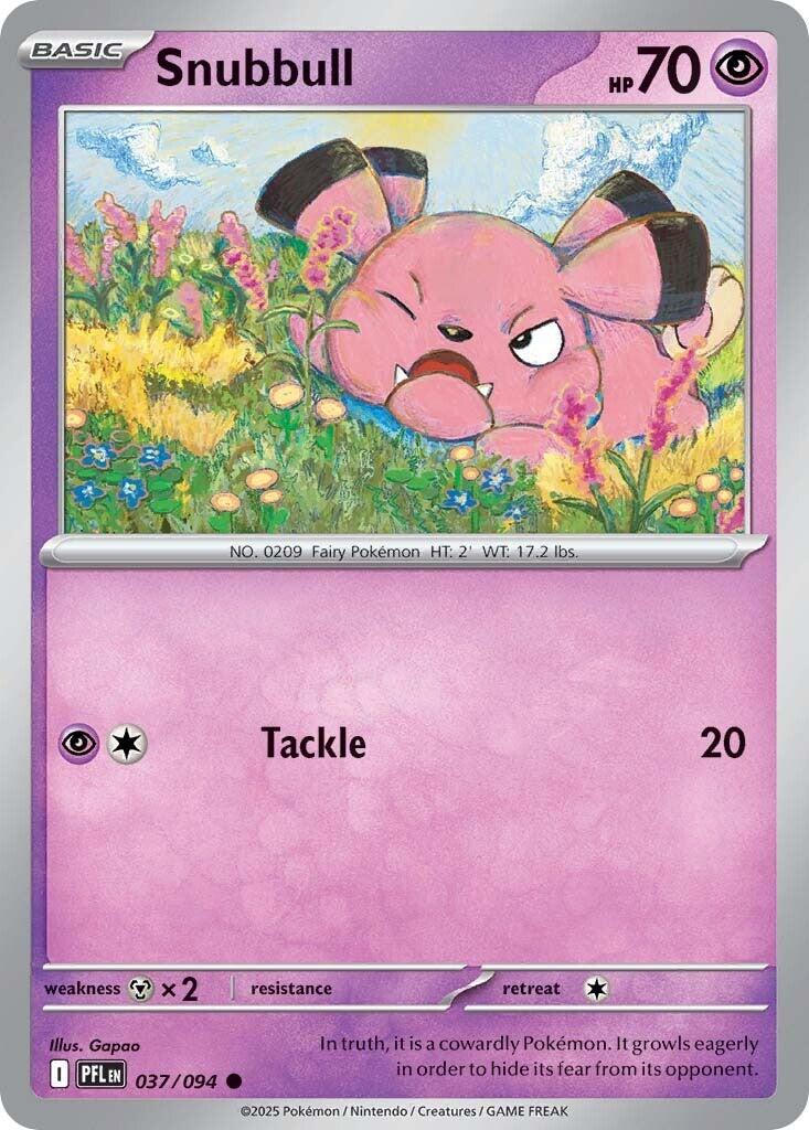 Snubbull (037/094) [Mega Evolution: Phantasmal Flames] | Galaxy Games LLC