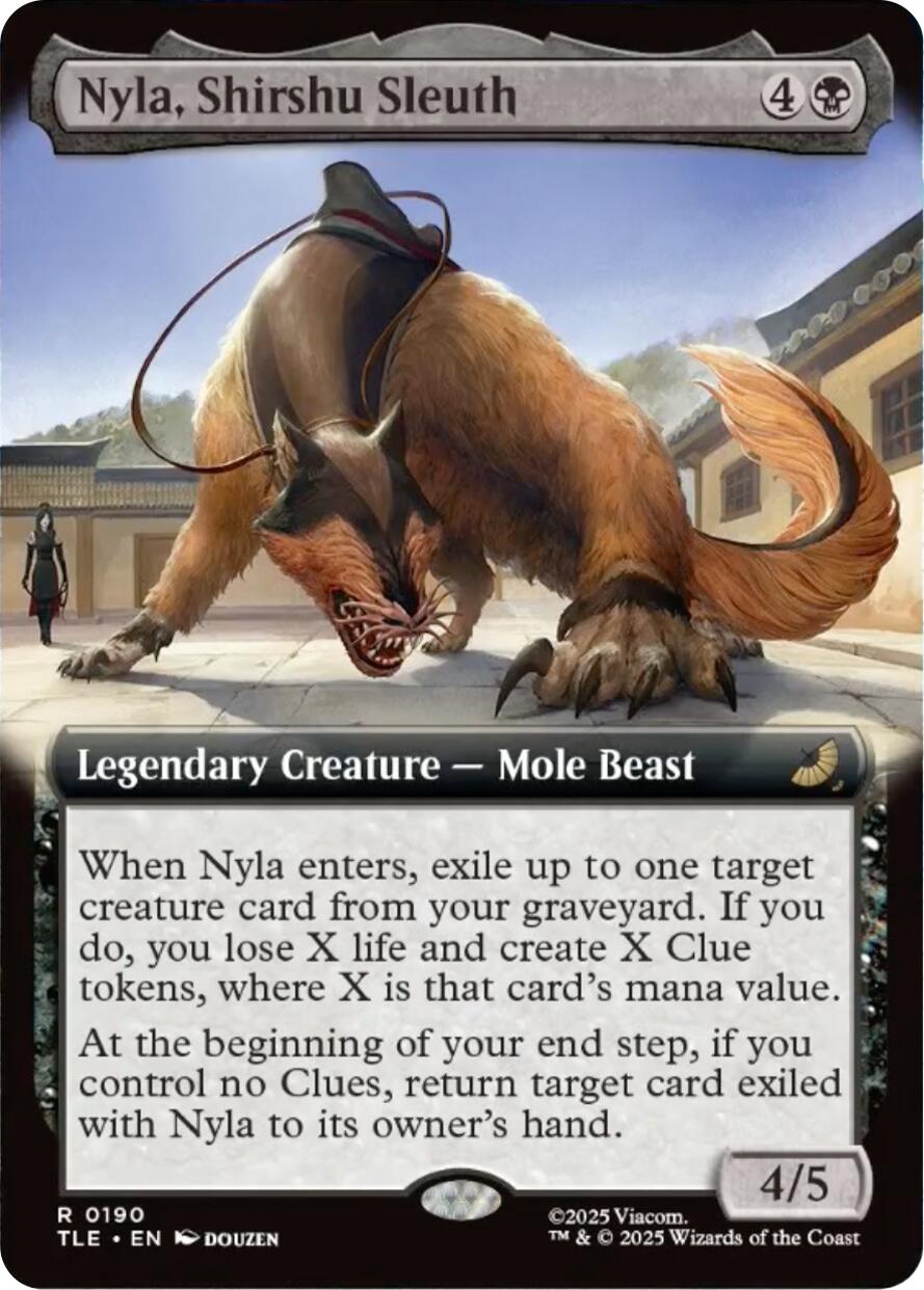 Nyla, Shirshu Sleuth (Extended Art) [Avatar: The Last Airbender: Eternal-Legal] | Galaxy Games LLC