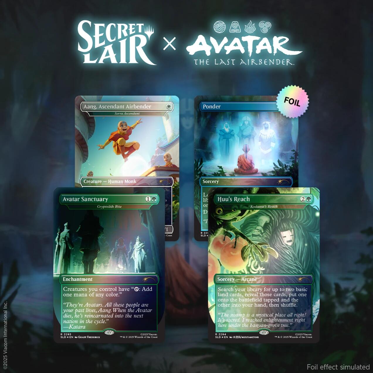 Secret Lair: Drop Series - Avatar: The Last Airbender: A Lot To Learn (Foil Edition) | Galaxy Games LLC