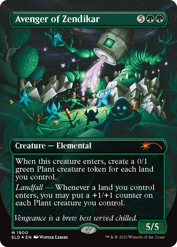 Avenger of Zendikar (Double Rainbow Foil) [Secret Lair Drop Series] | Galaxy Games LLC