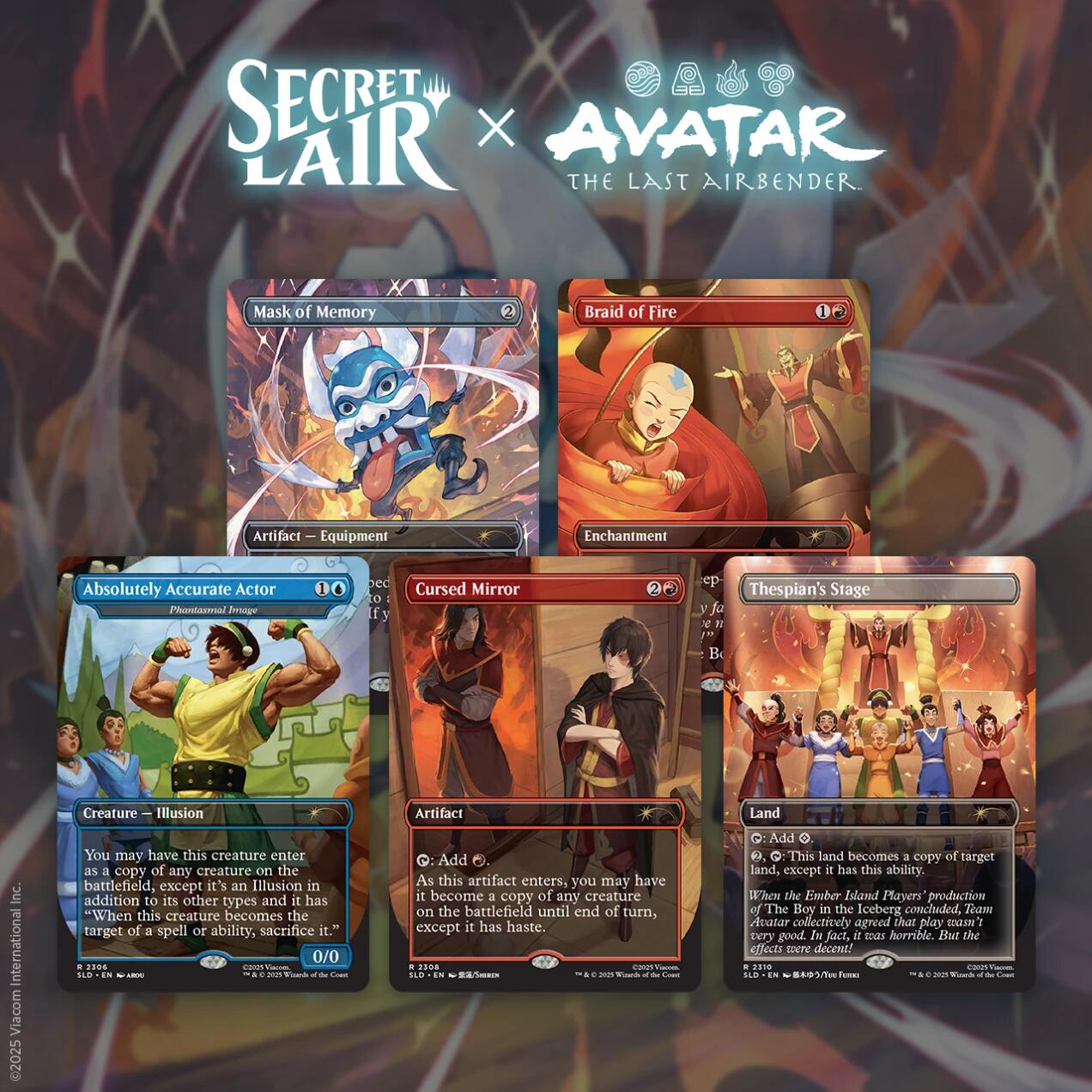 Secret Lair: Drop Series - Avatar: The Last Airbender: The Ember Island Players (Non-Foil Edition) | Galaxy Games LLC