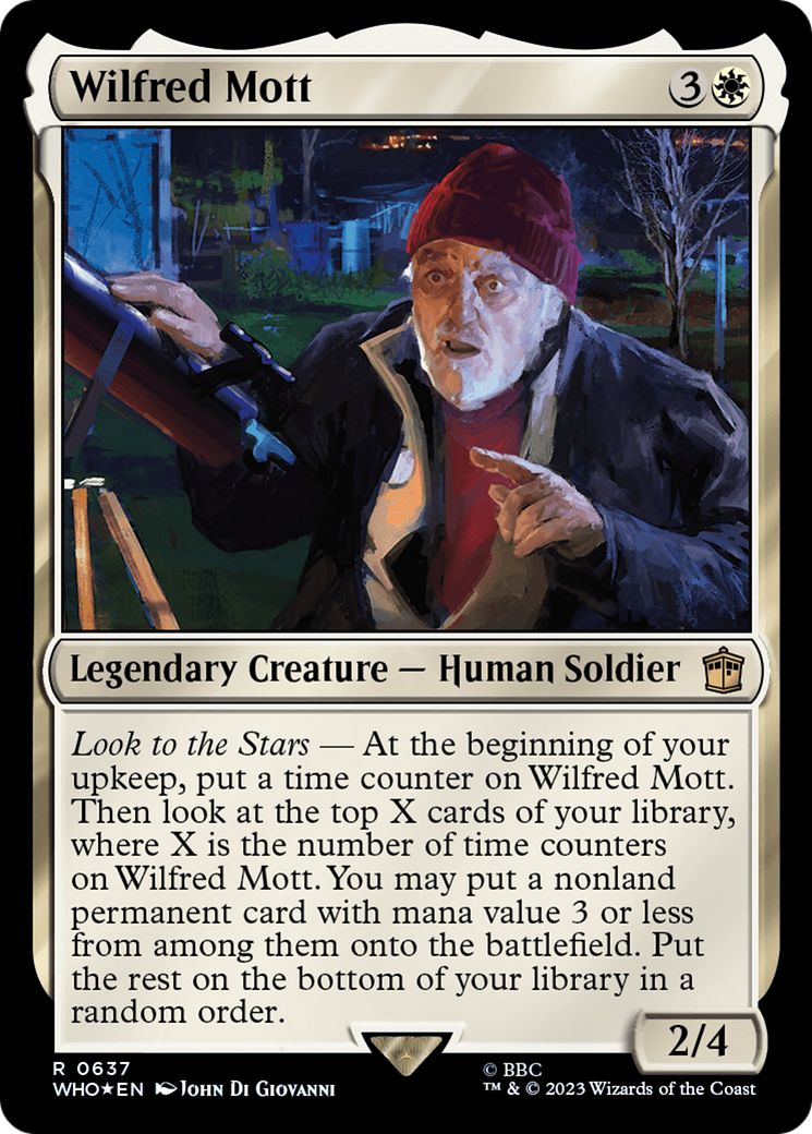 Wilfred Mott (Surge Foil) [Doctor Who] | Galaxy Games LLC