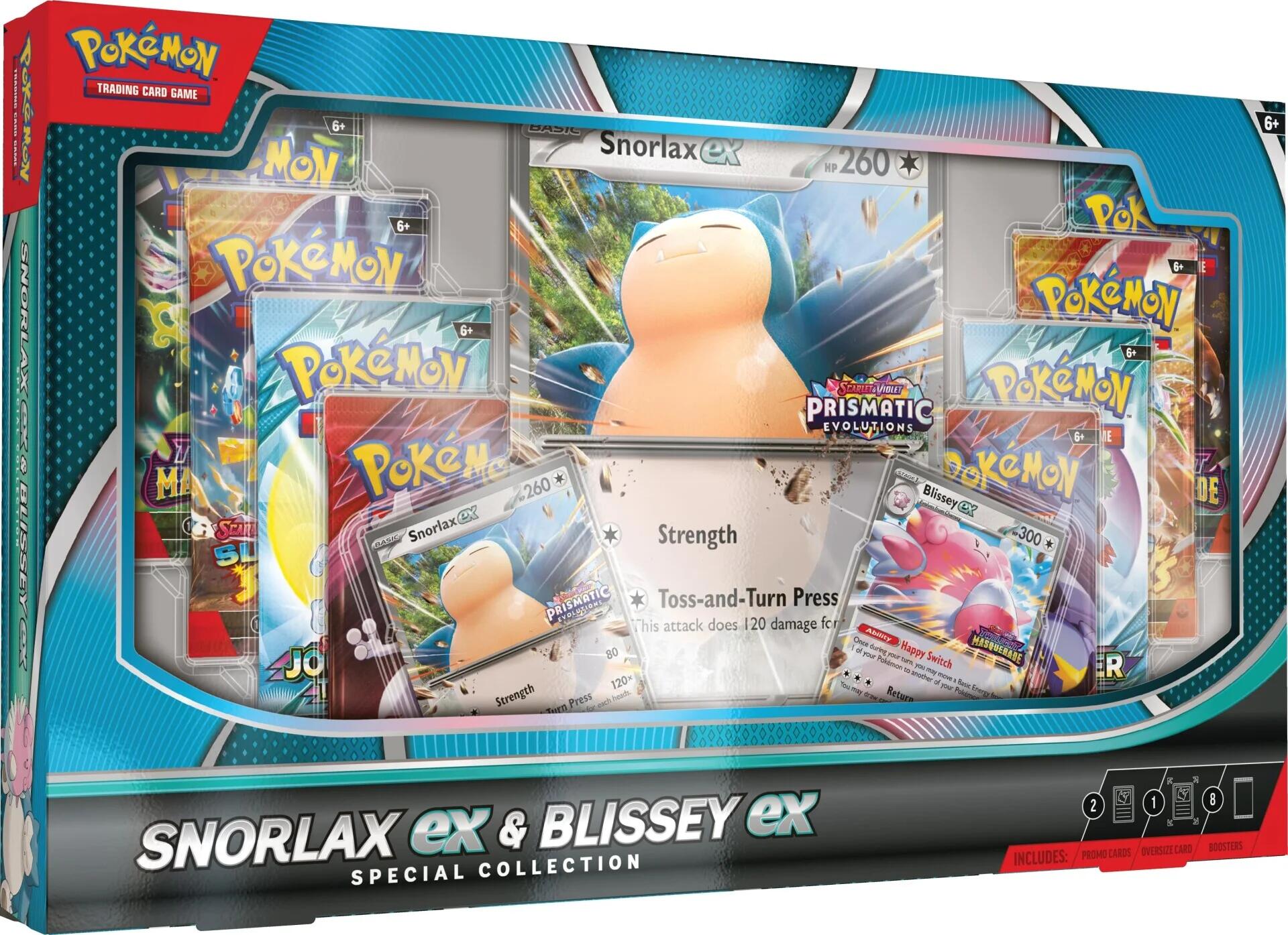 Snorlax ex & Blissey ex Special Collection | Galaxy Games LLC