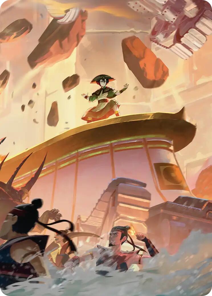 Earthshape Art Card [Avatar: The Last Airbender Art Series] | Galaxy Games LLC