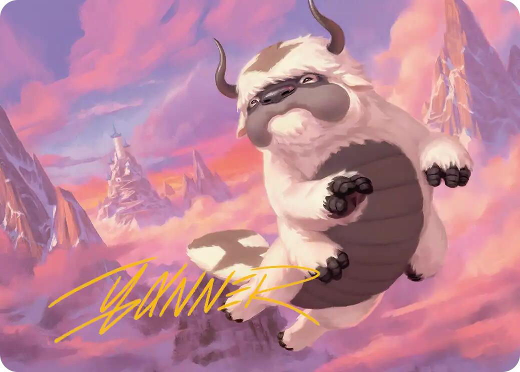 Appa, Aang's Companion Art Card (Gold-Stamped Signature) [Avatar: The Last Airbender Art Series] | Galaxy Games LLC