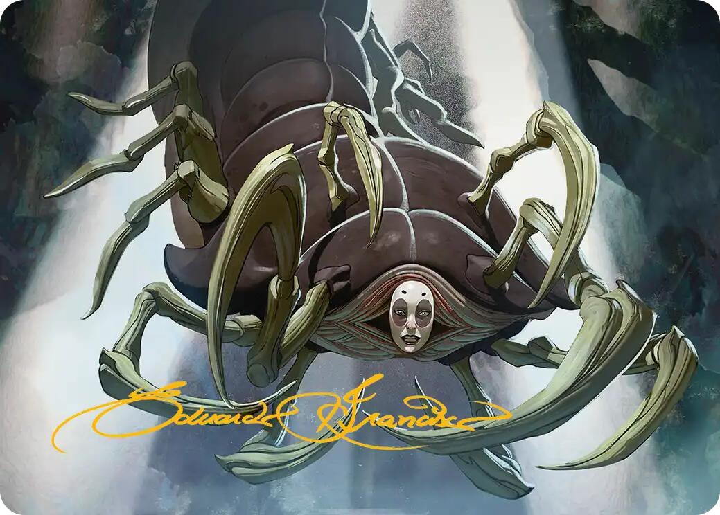 Koh, the Face Stealer Art Card (Gold-Stamped Signature) [Avatar: The Last Airbender Art Series] | Galaxy Games LLC