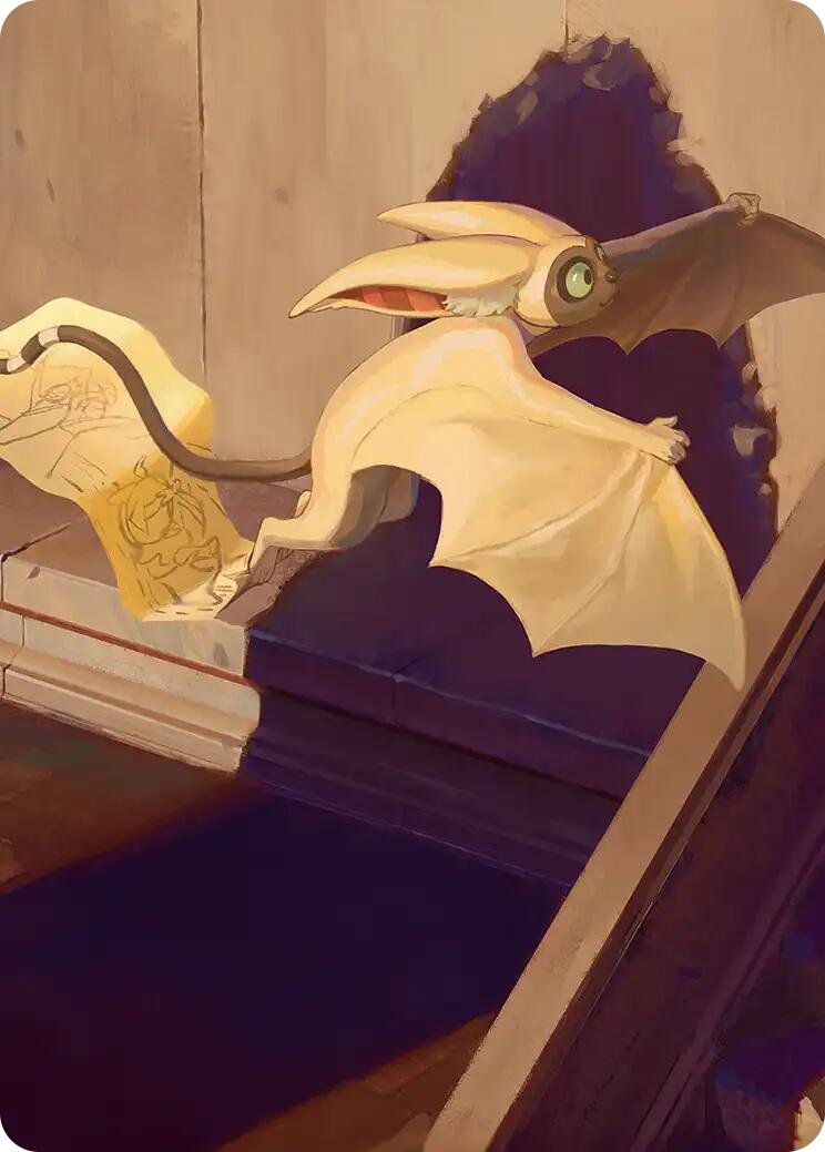 Momo's Heist Art Card [Avatar: The Last Airbender Art Series] | Galaxy Games LLC