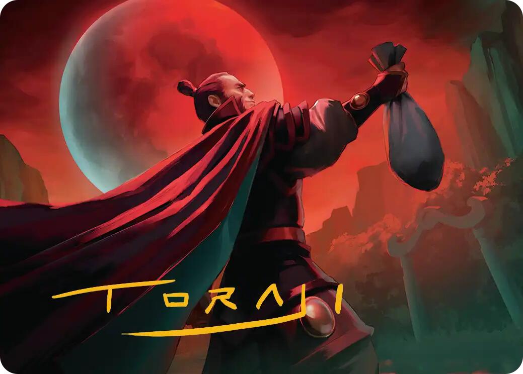 Zhao, the Moon Slayer Art Card (Gold-Stamped Signature) [Avatar: The Last Airbender Art Series] | Galaxy Games LLC