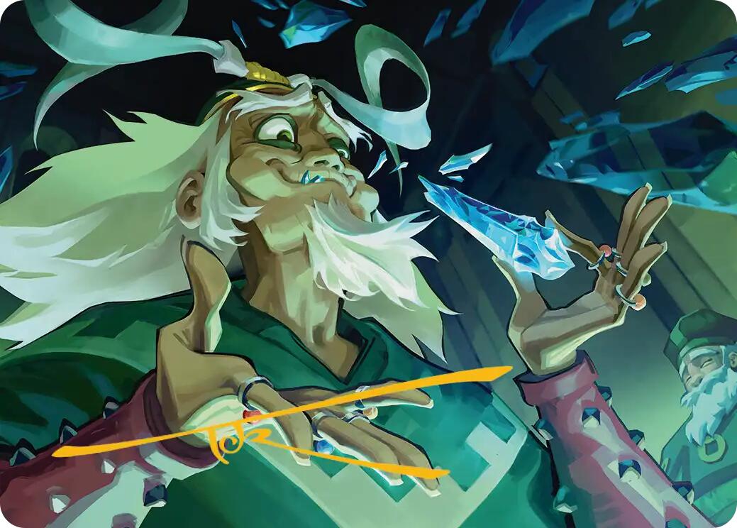 Bumi, King of Three Trials Art Card (Gold-Stamped Signature) [Avatar: The Last Airbender Art Series] | Galaxy Games LLC