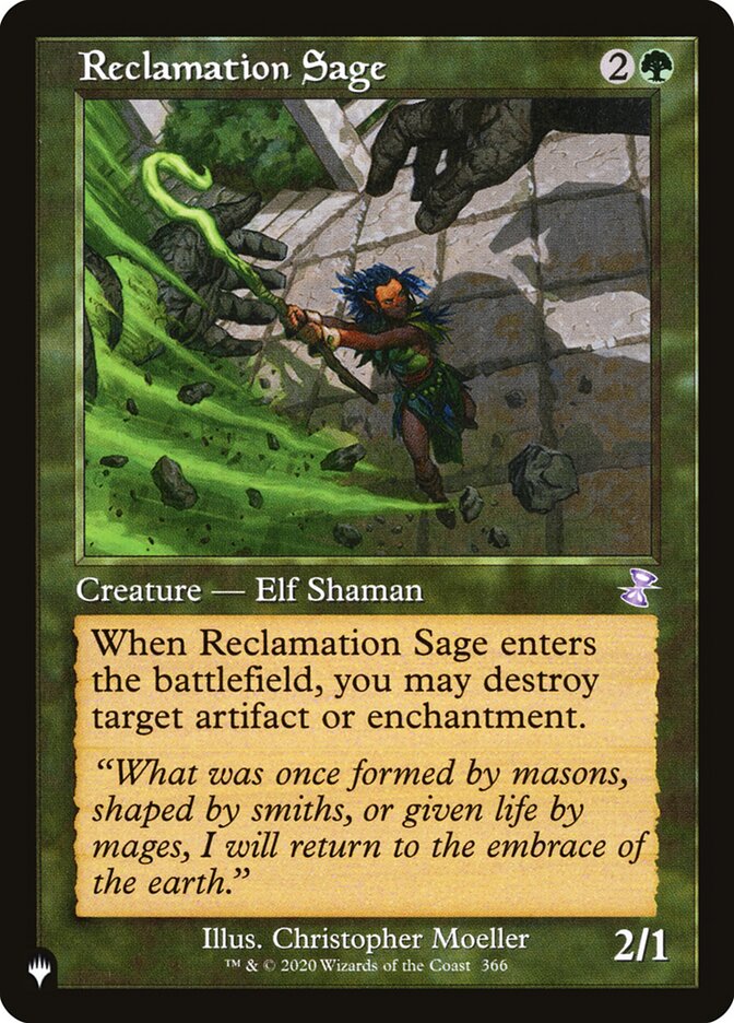Reclamation Sage [The List] | Galaxy Games LLC