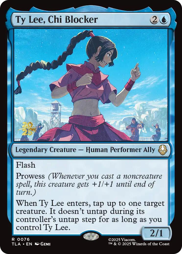 Ty Lee, Chi Blocker [Avatar: The Last Airbender Prerelease Cards] | Galaxy Games LLC