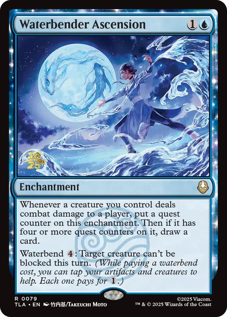 Waterbender Ascension [Avatar: The Last Airbender Prerelease Cards] | Galaxy Games LLC