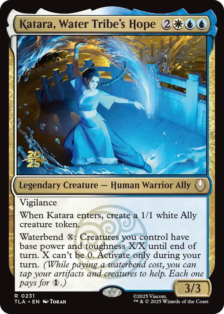 Katara, Water Tribe's Hope [Avatar: The Last Airbender Prerelease Cards] | Galaxy Games LLC