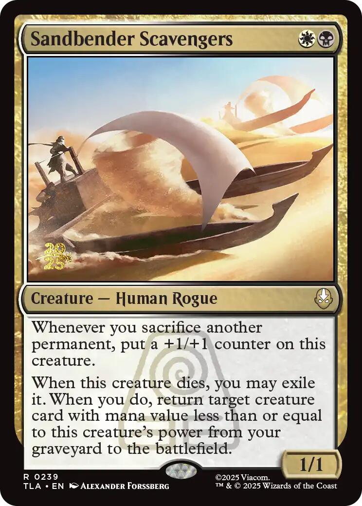 Sandbender Scavengers [Avatar: The Last Airbender Prerelease Cards] | Galaxy Games LLC