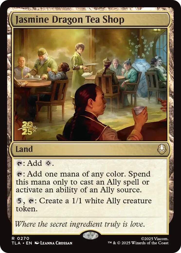Jasmine Dragon Tea Shop [Avatar: The Last Airbender Prerelease Cards] | Galaxy Games LLC